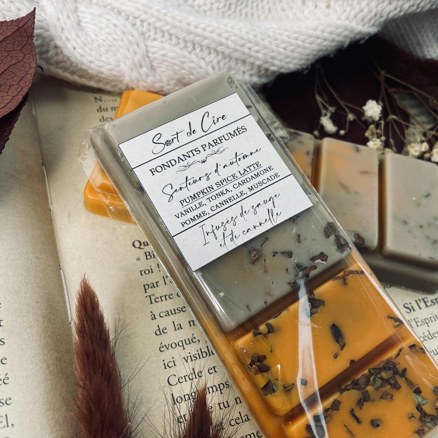 Fondants parfumés Pumpkin spice latte