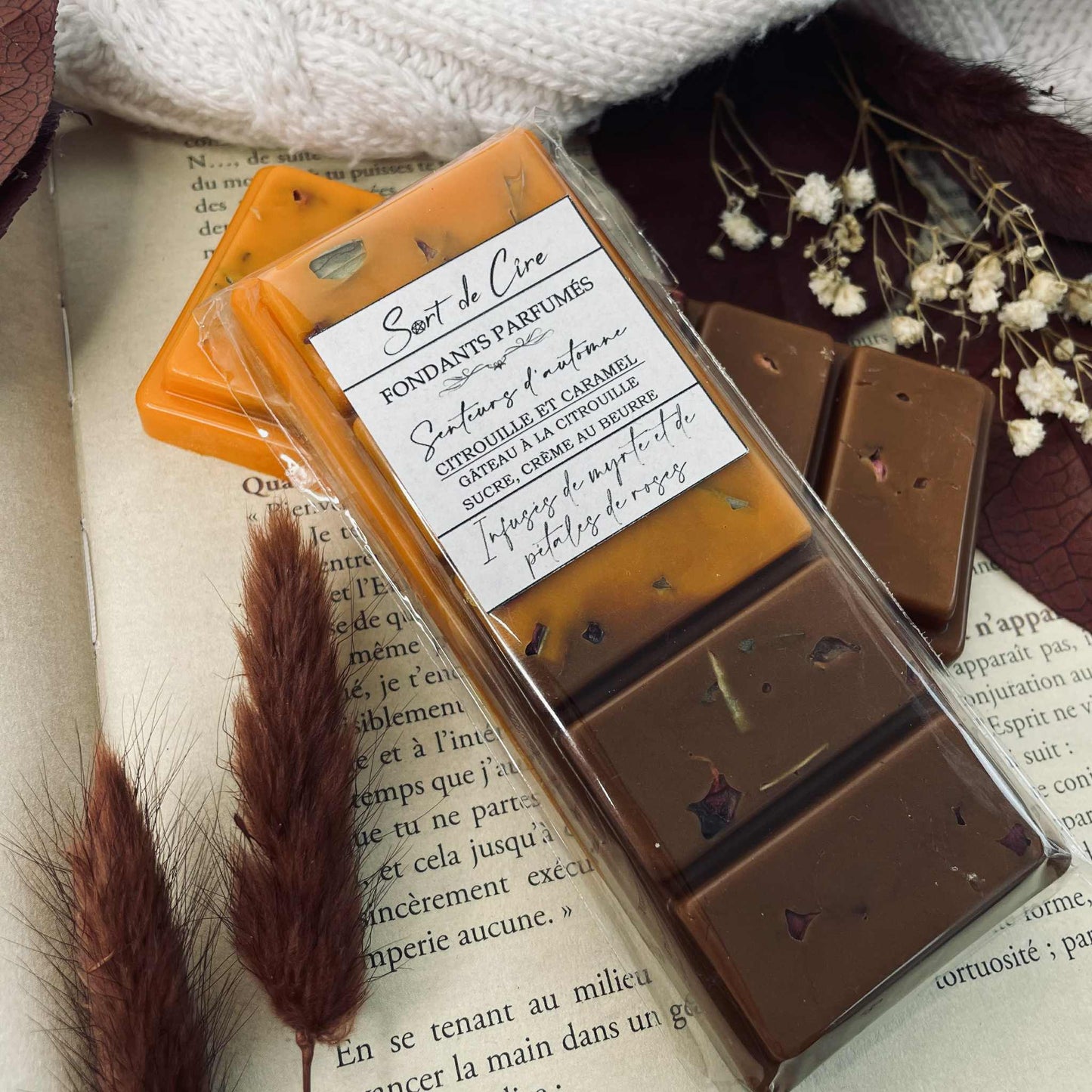 Fondants parfumés Citrouille et caramel