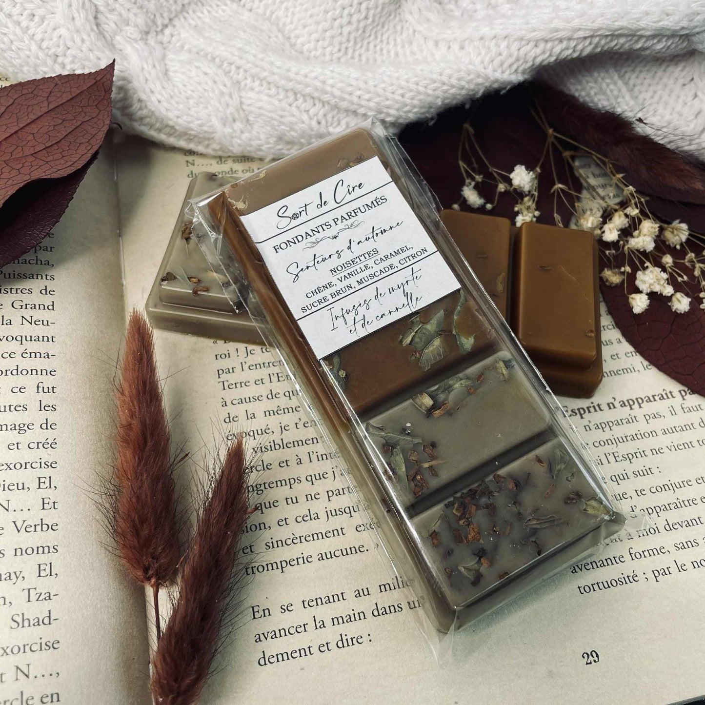 Fondants parfumés Noisettes