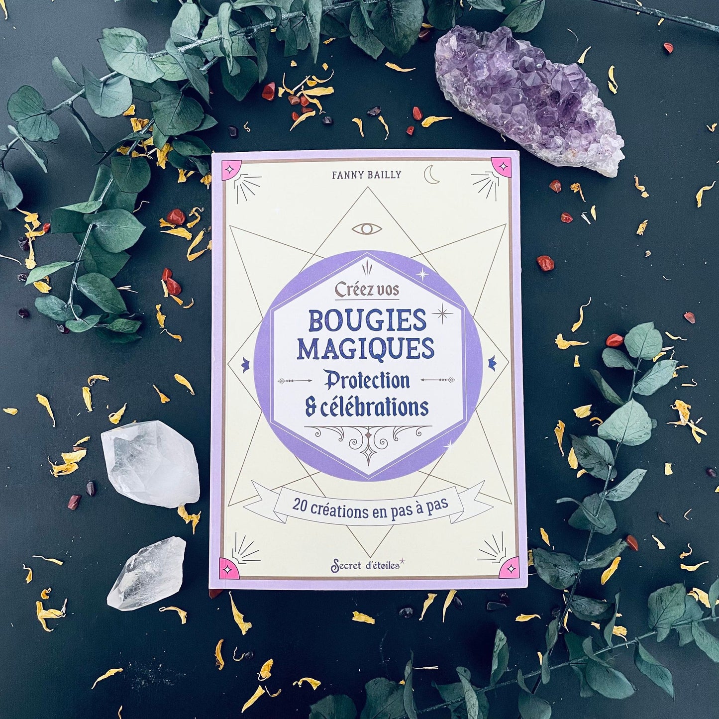 Livre "Créez vos bougies magiques"