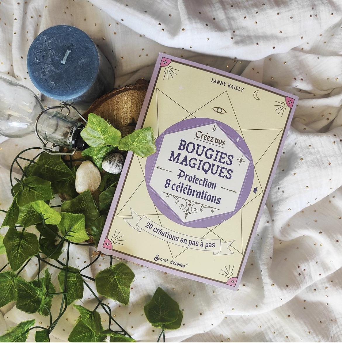 Livre "Créez vos bougies magiques"