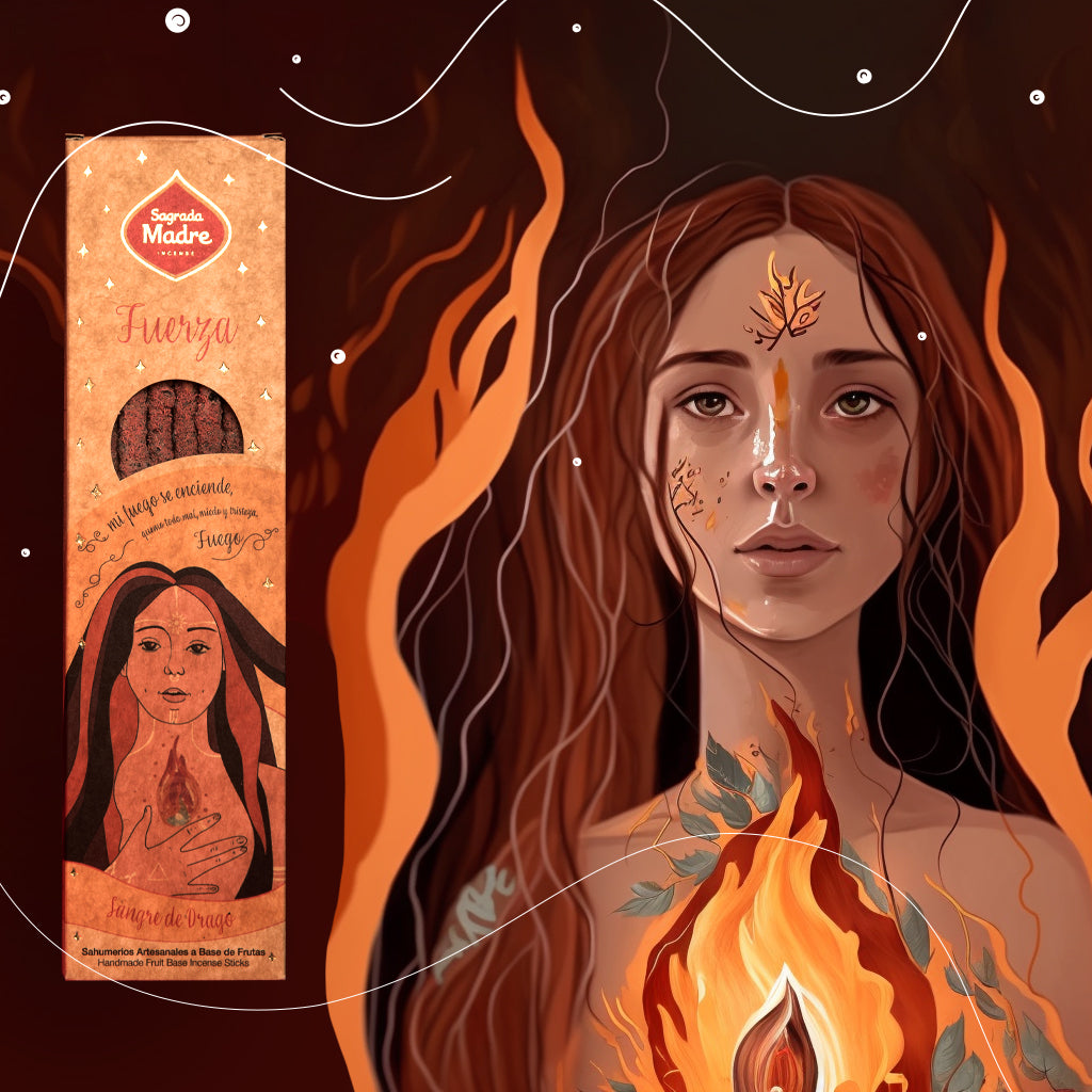 Sagrada Madre Encens élément feu