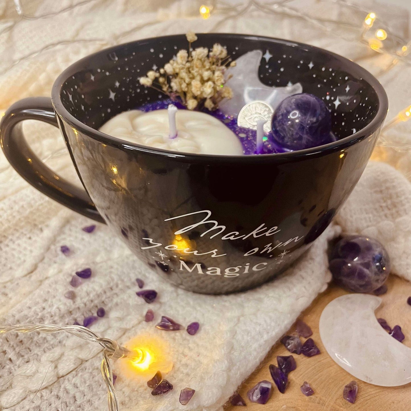 Bougie mug " Make your own magic"