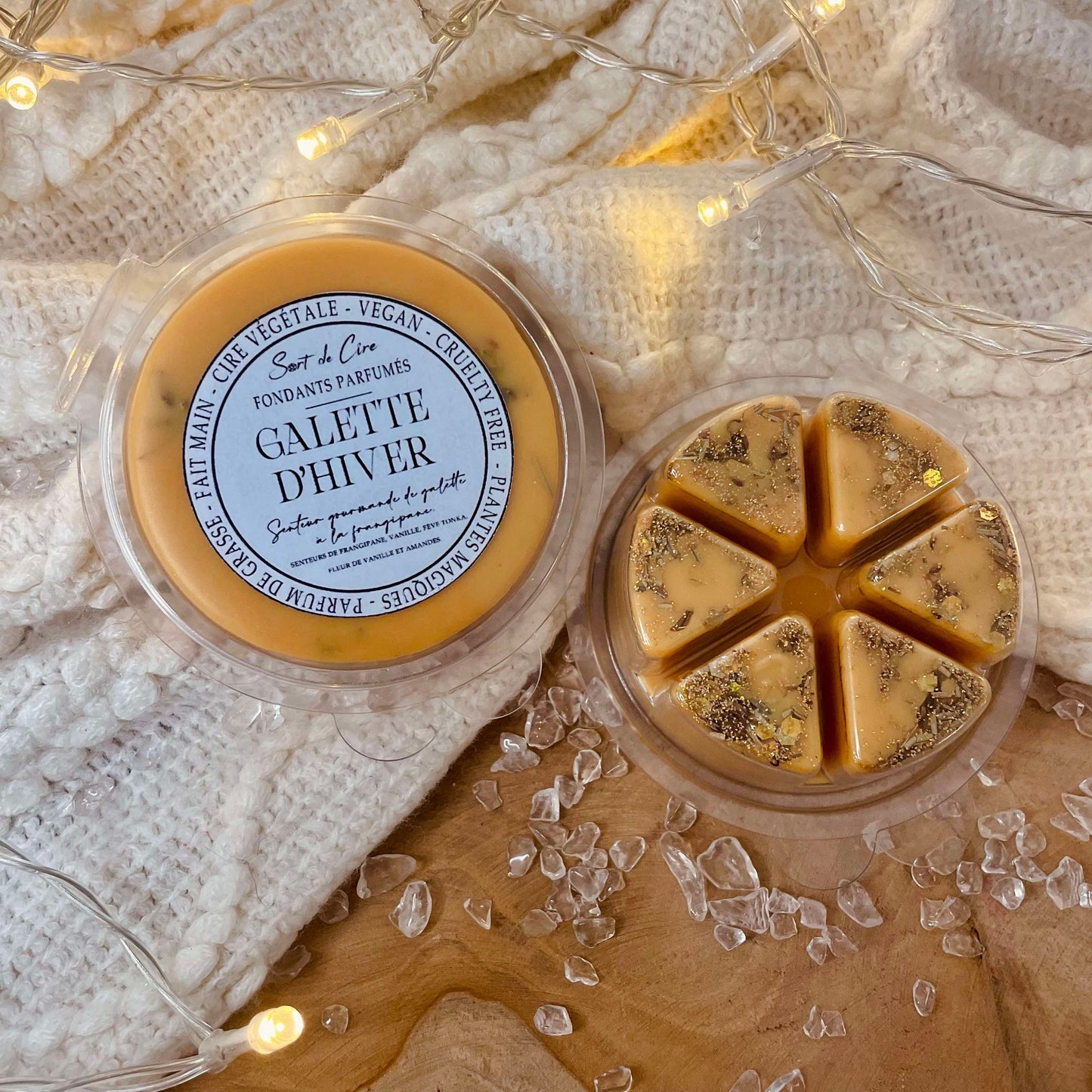Fondants parfumés Galette d'hiver
