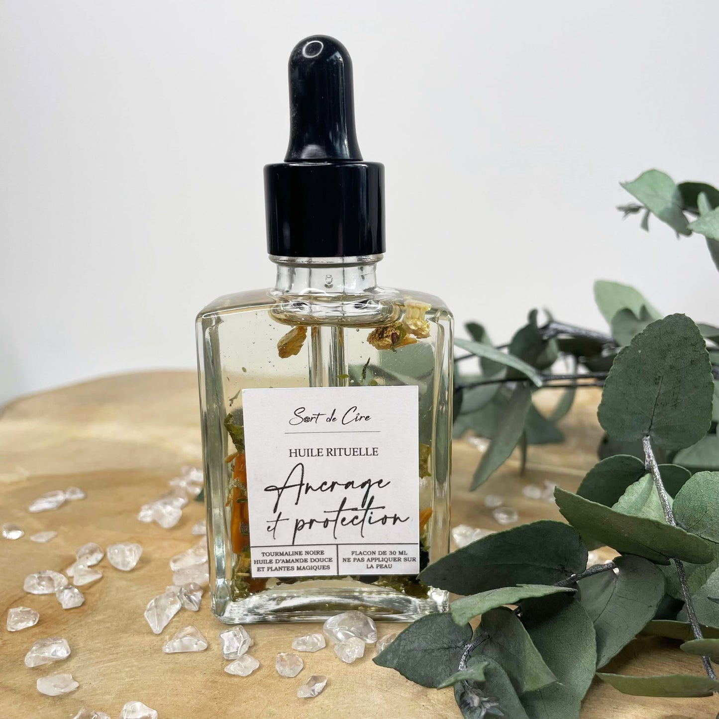 Huile rituelle Ancrage et Protection