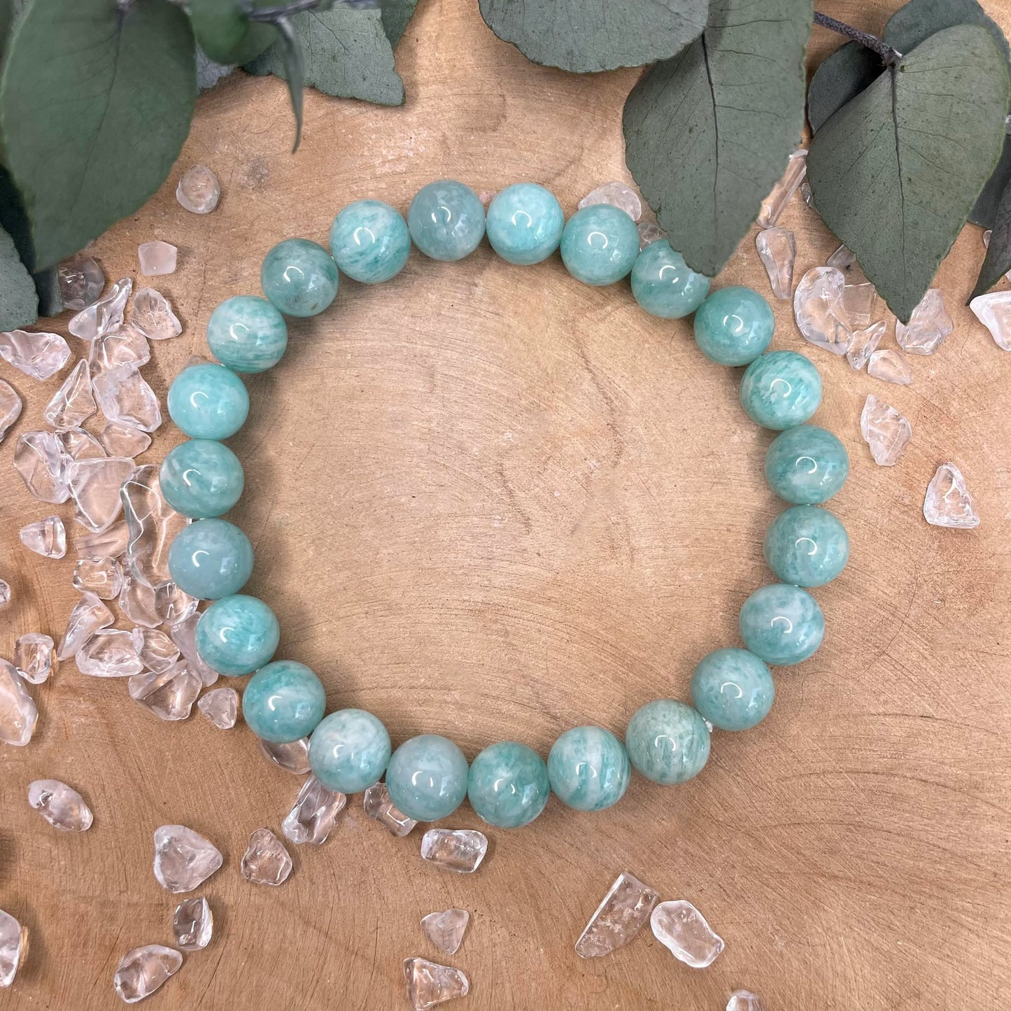 Bracelet Amazonite 8 mm