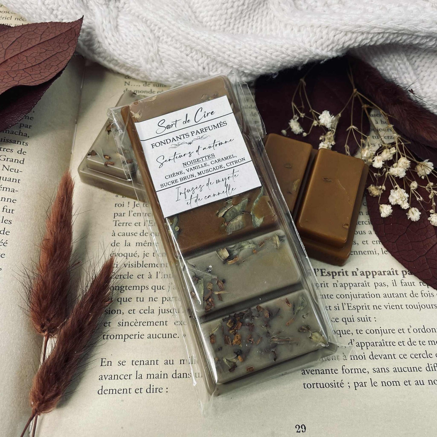 Fondants parfumés Noisettes