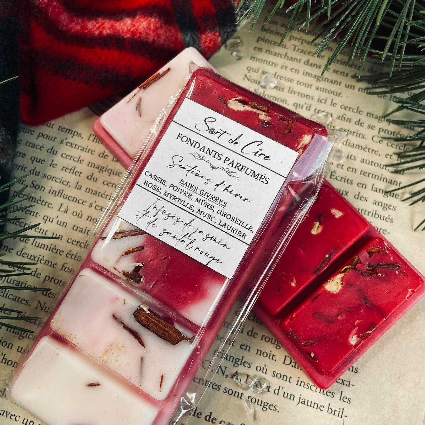 Fondants parfumés baies givrées