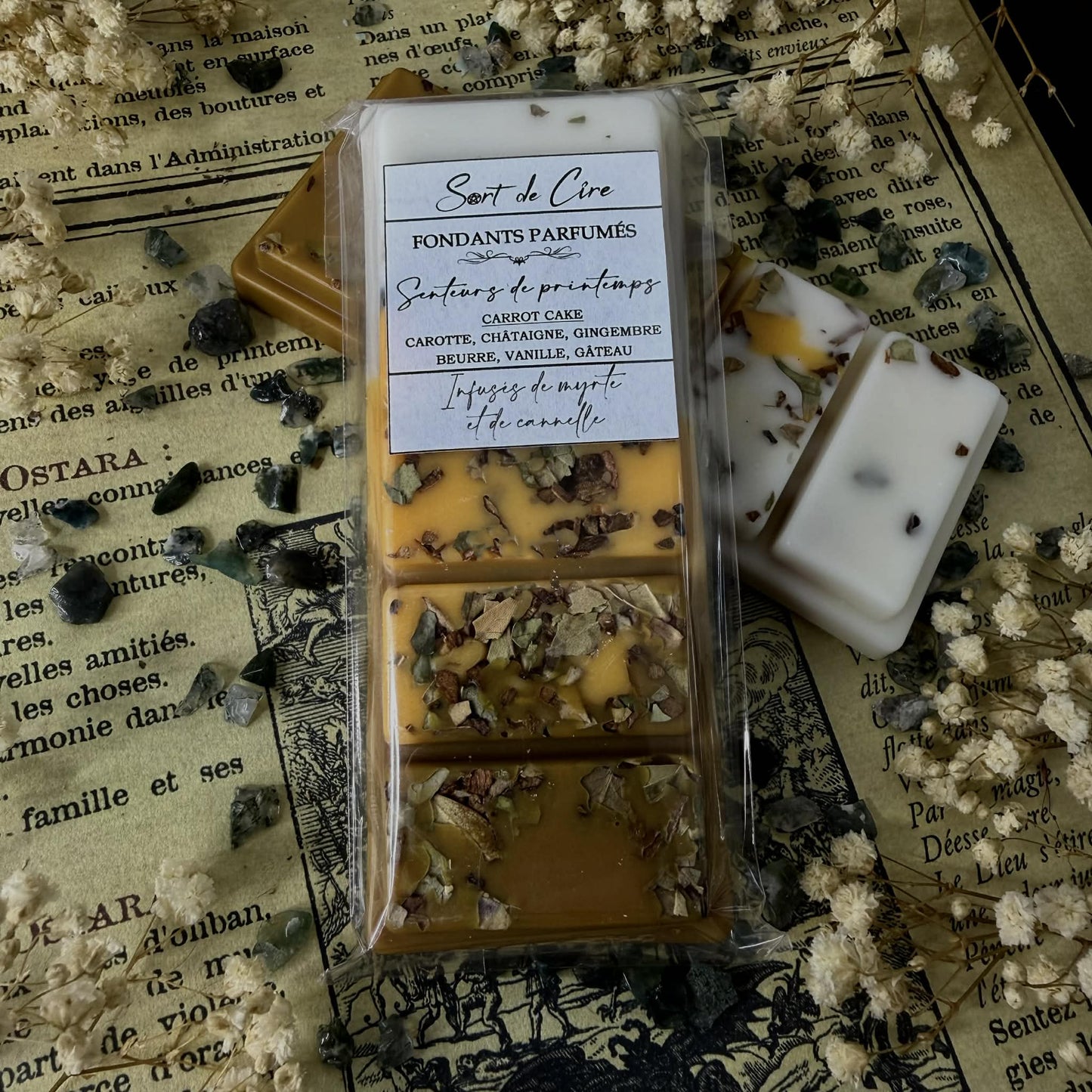 Fondants pafumés Carrot Cake