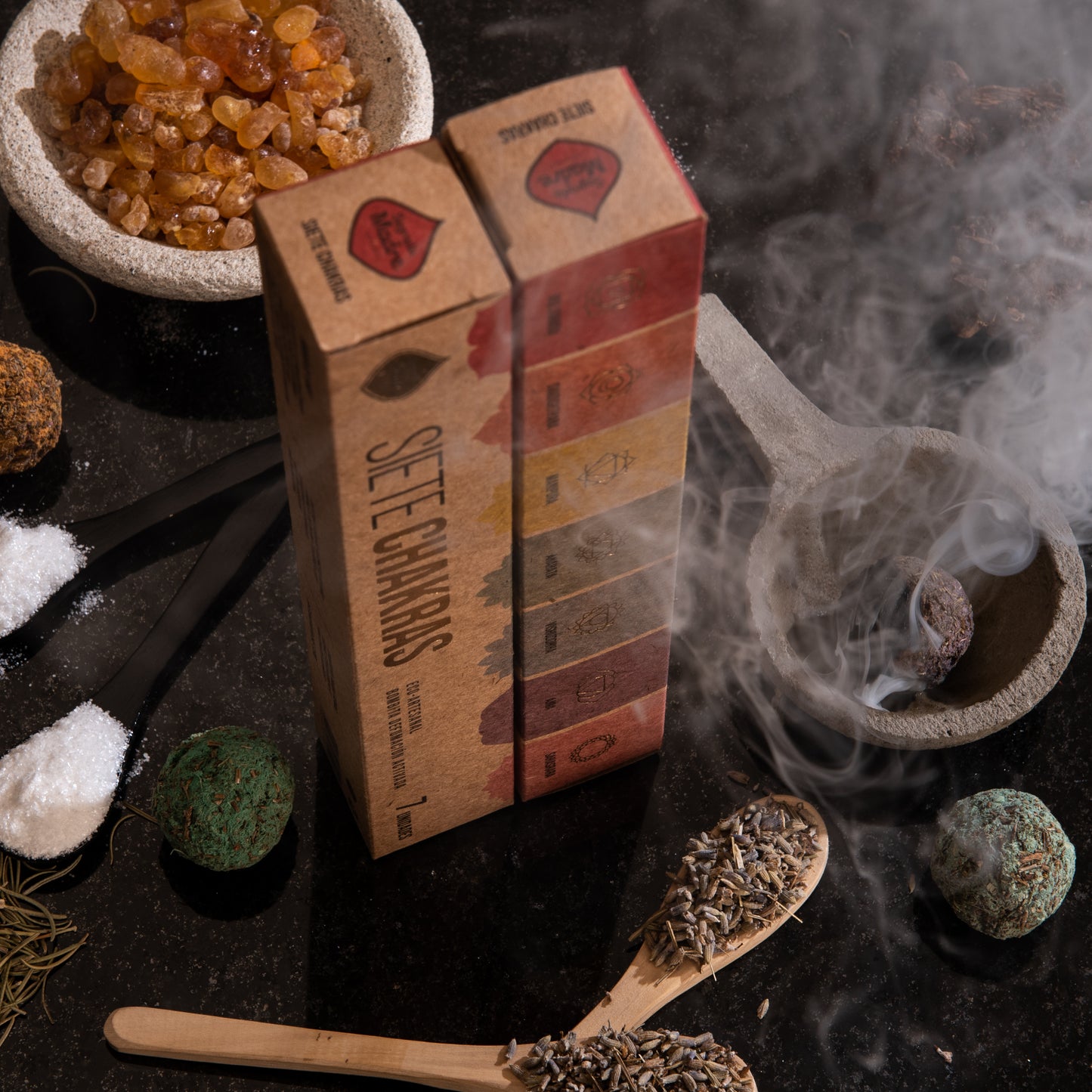 Sagrada Madre 7 Chakras Smudge Bomb