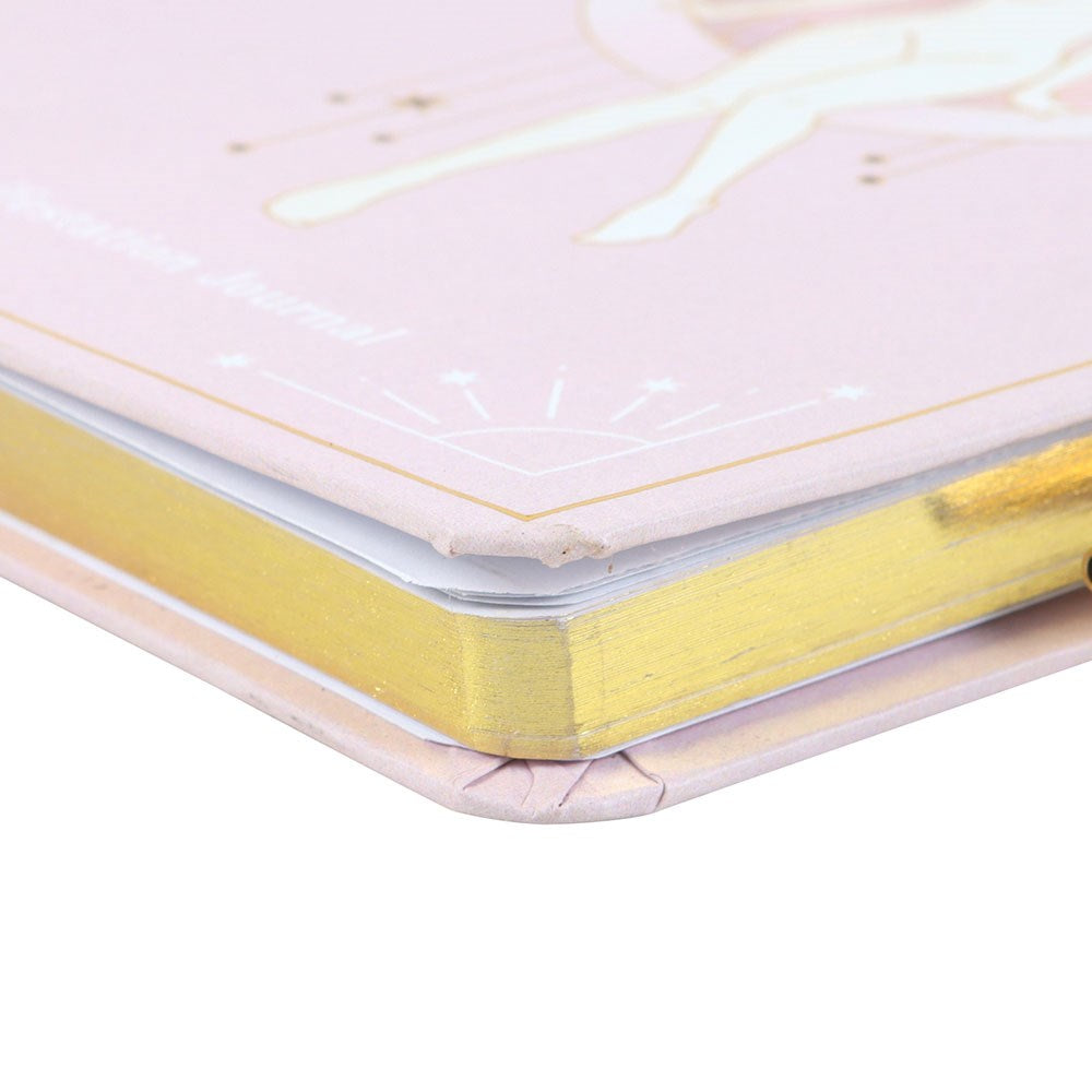 Carnet Manifest like a Goddesse et son stylo d'éclats de quatz rose