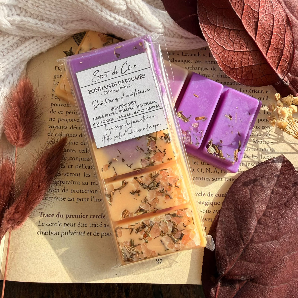 Fondants parfumés Iris Popcorn