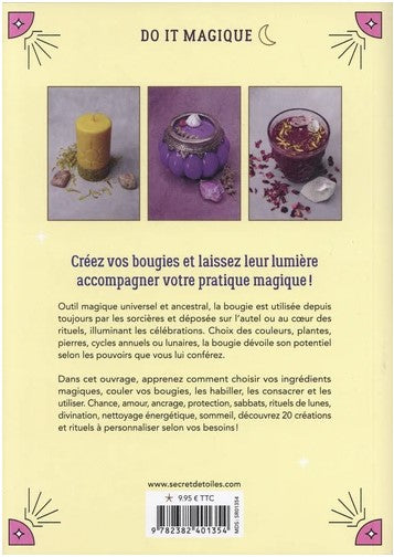 Livre "Créez vos bougies magiques"
