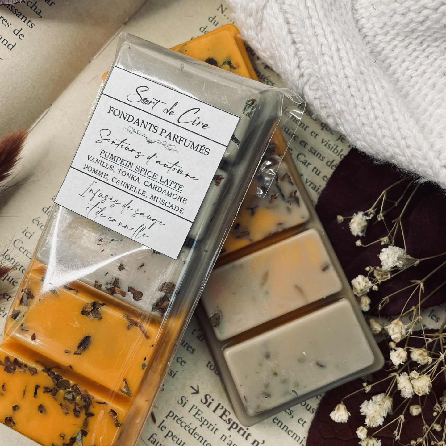 Fondants parfumés Pumpkin spice latte