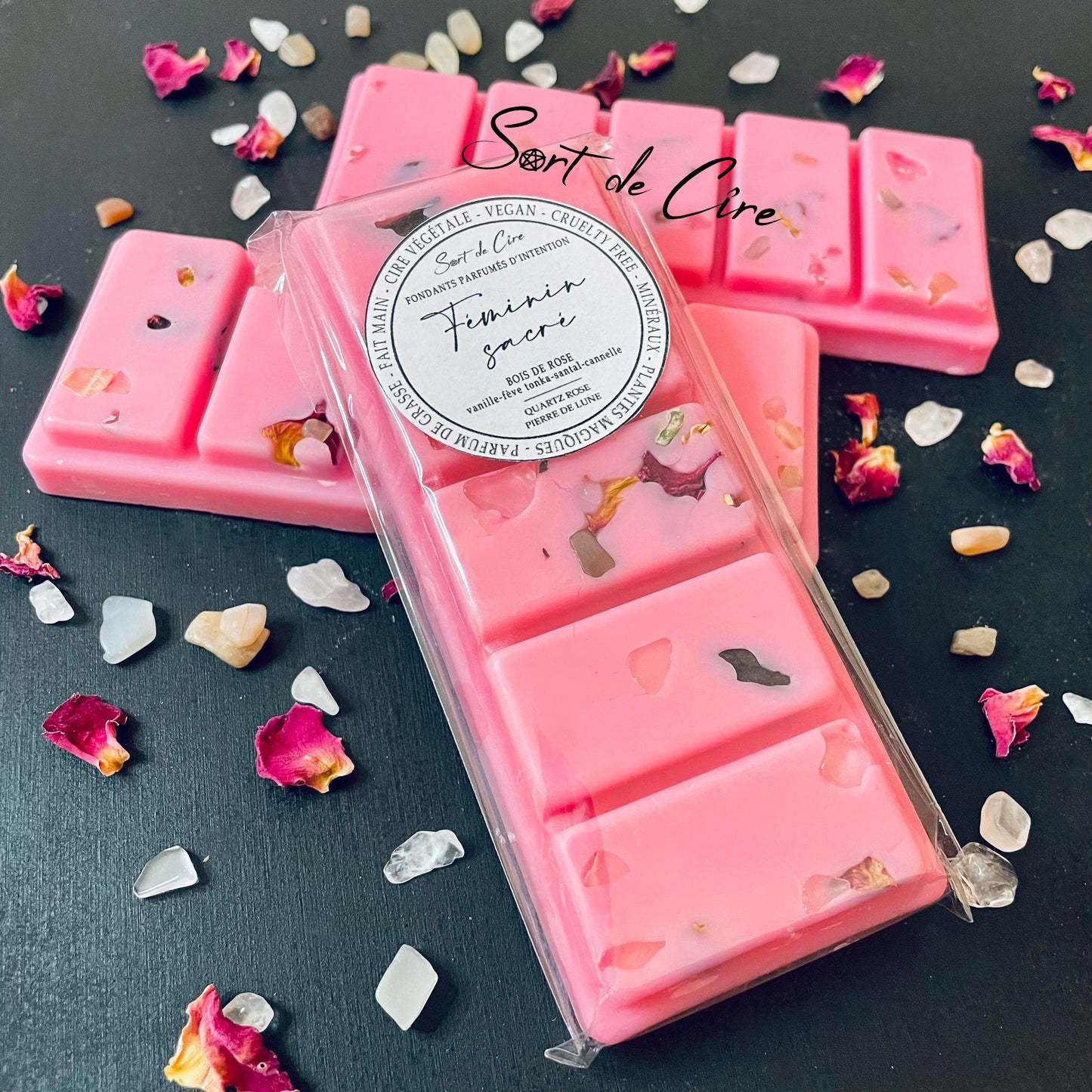 Fondants parfumés d'intention Féminin sacré