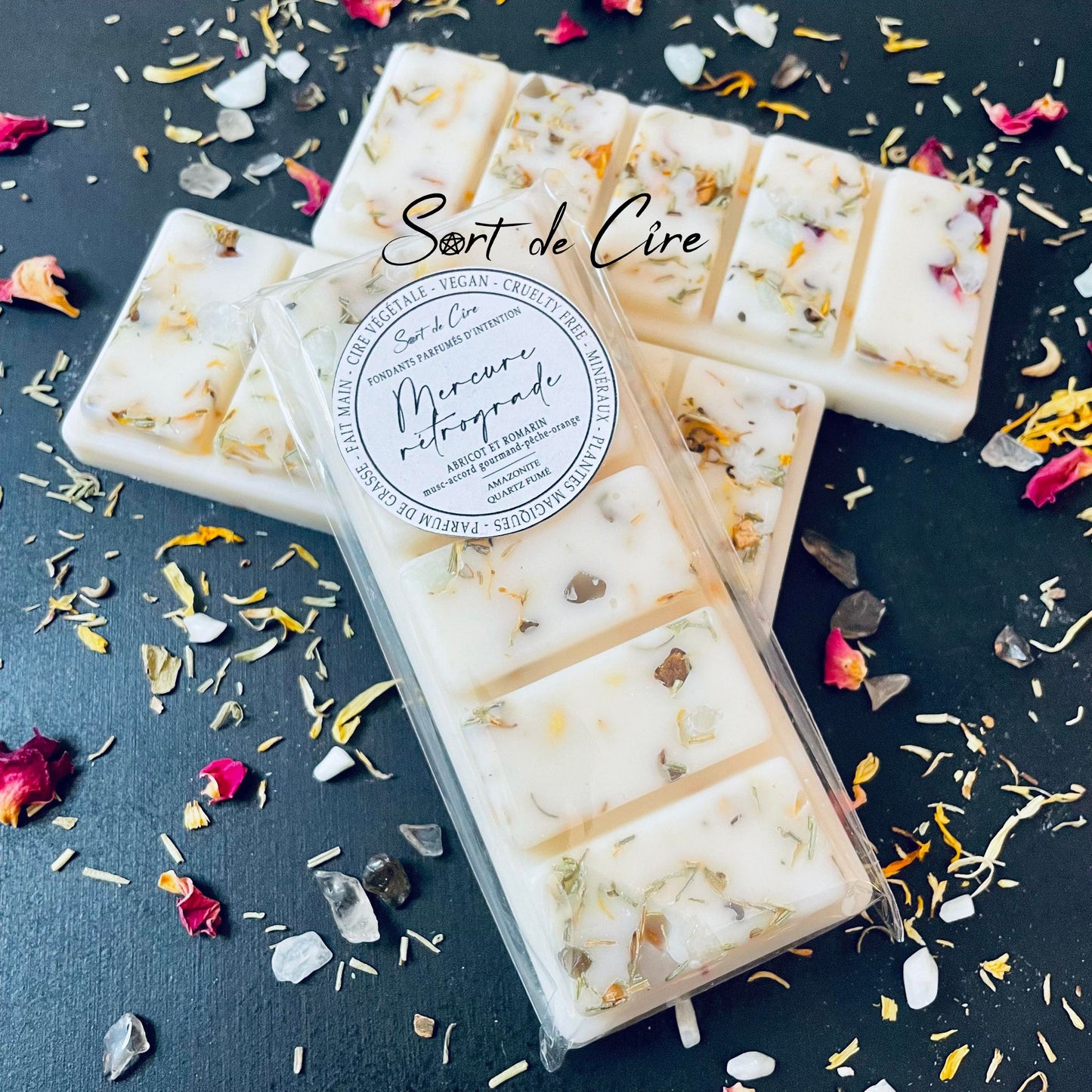 Fondants parfumés d'intention Mercure rétrograde