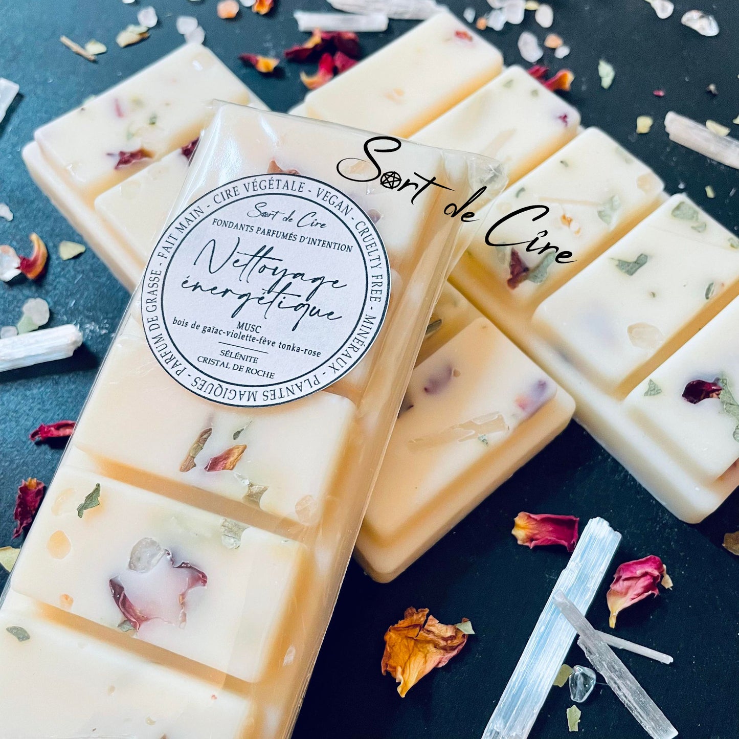 Fondants parfumés d'intention Nettoyage énergétique