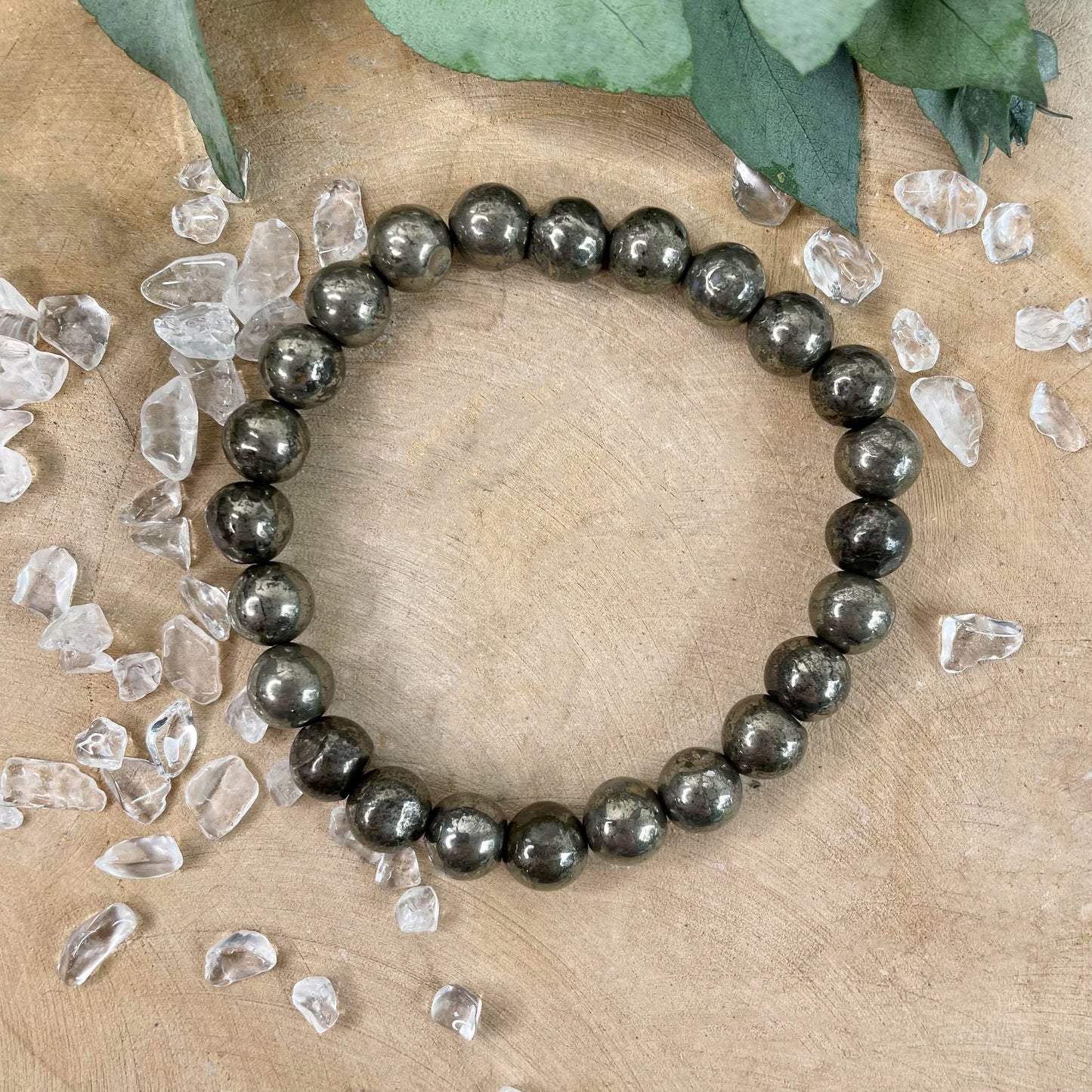 Bracelet Pyrite 8 mm