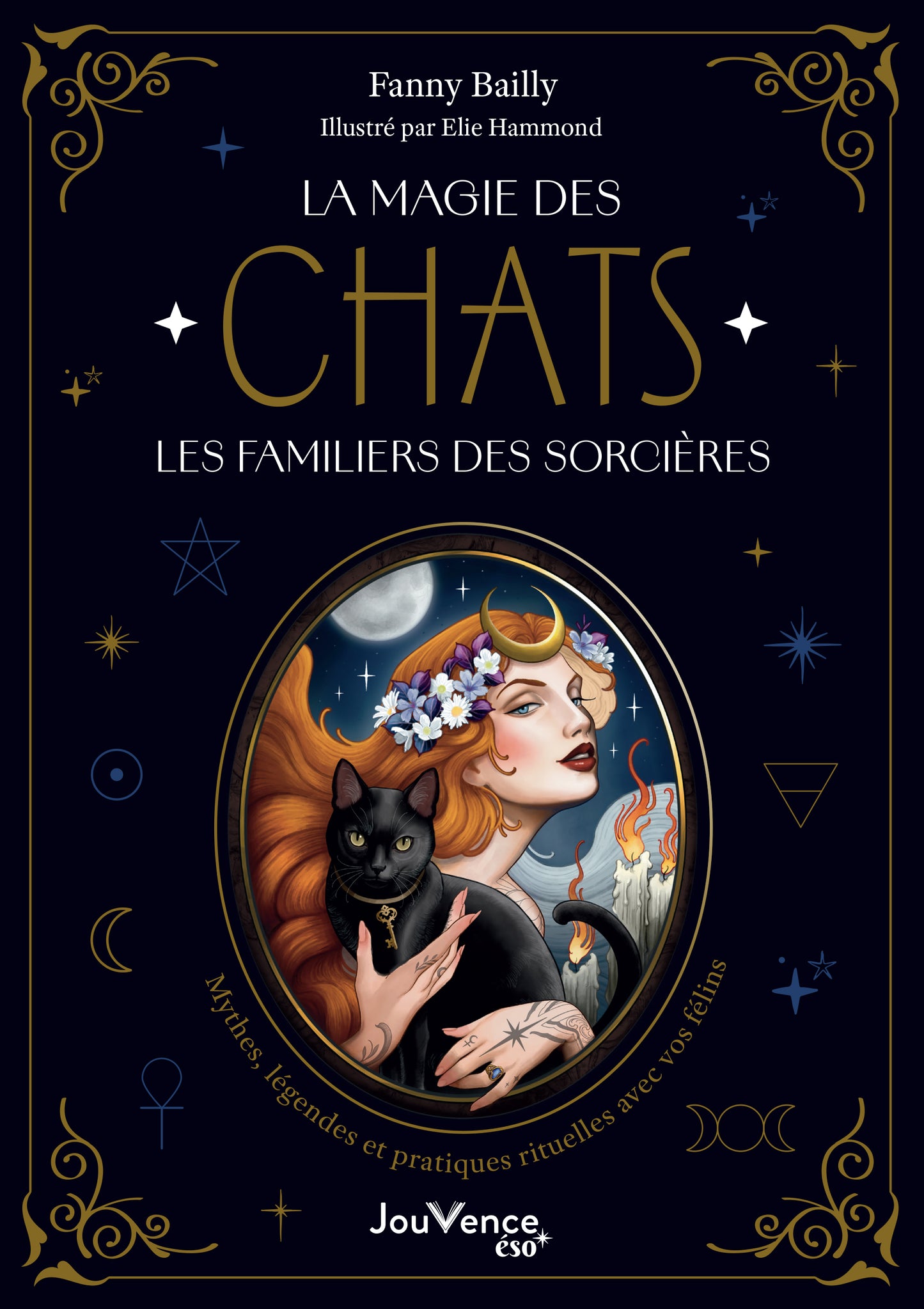 Livre "La magie des chats, les familiers des sorcières"
