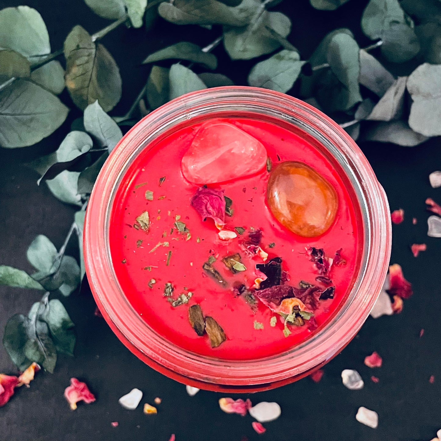 Bougie amour et passion