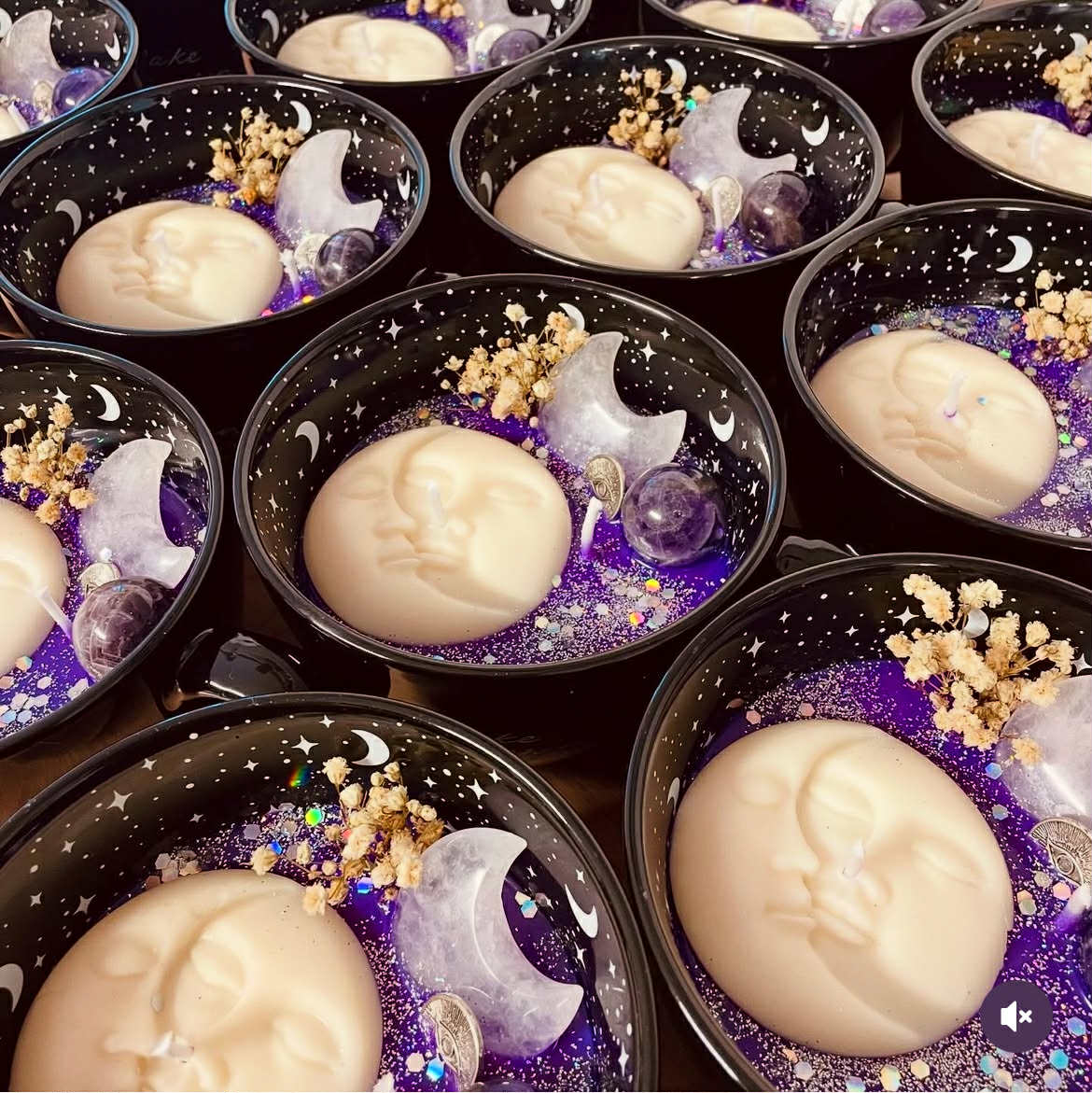 Bougies chaudron et mug