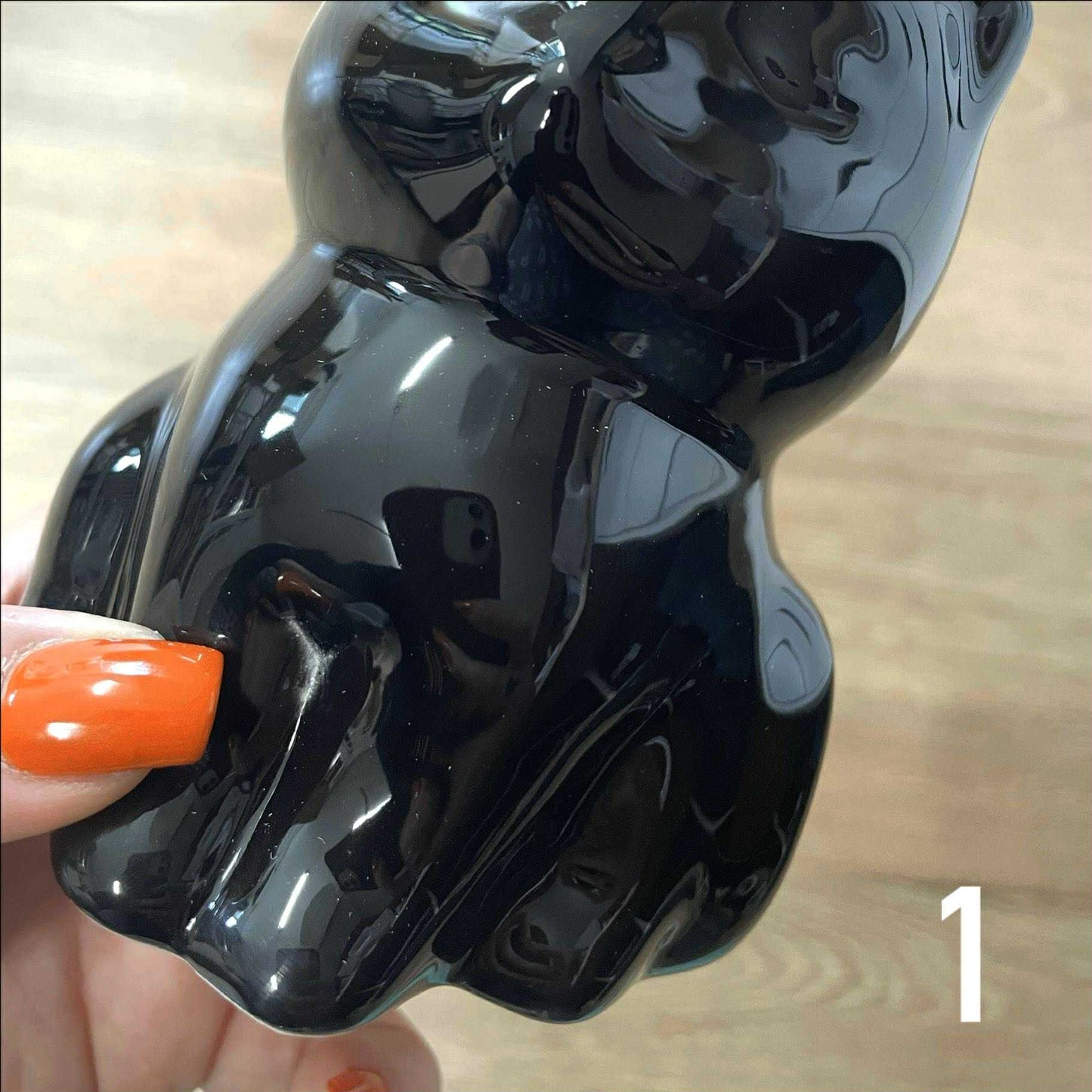 IMAPRFAIT Brûleur à fondants parfumés chat noir