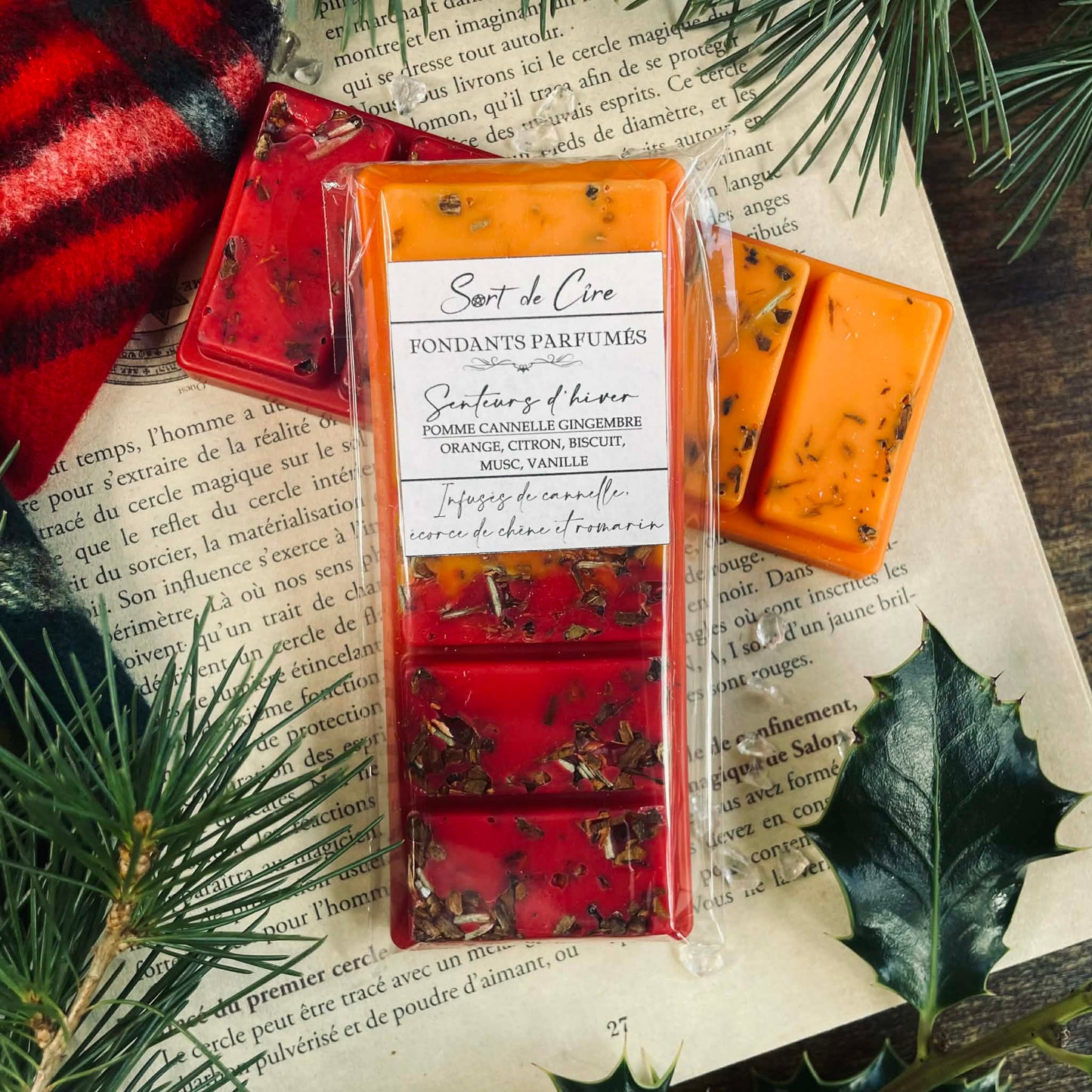 Fondants parfumés Pomme cannelle et gingembre