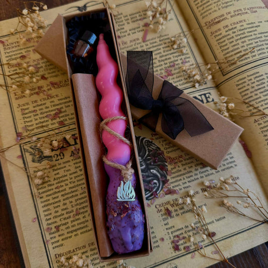 Chandelle sabbat de Beltane et son rituel