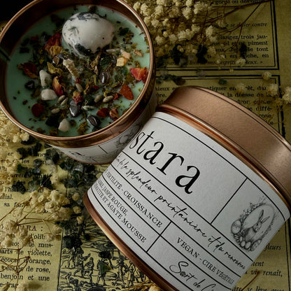 Bougie de sabbat Ostara