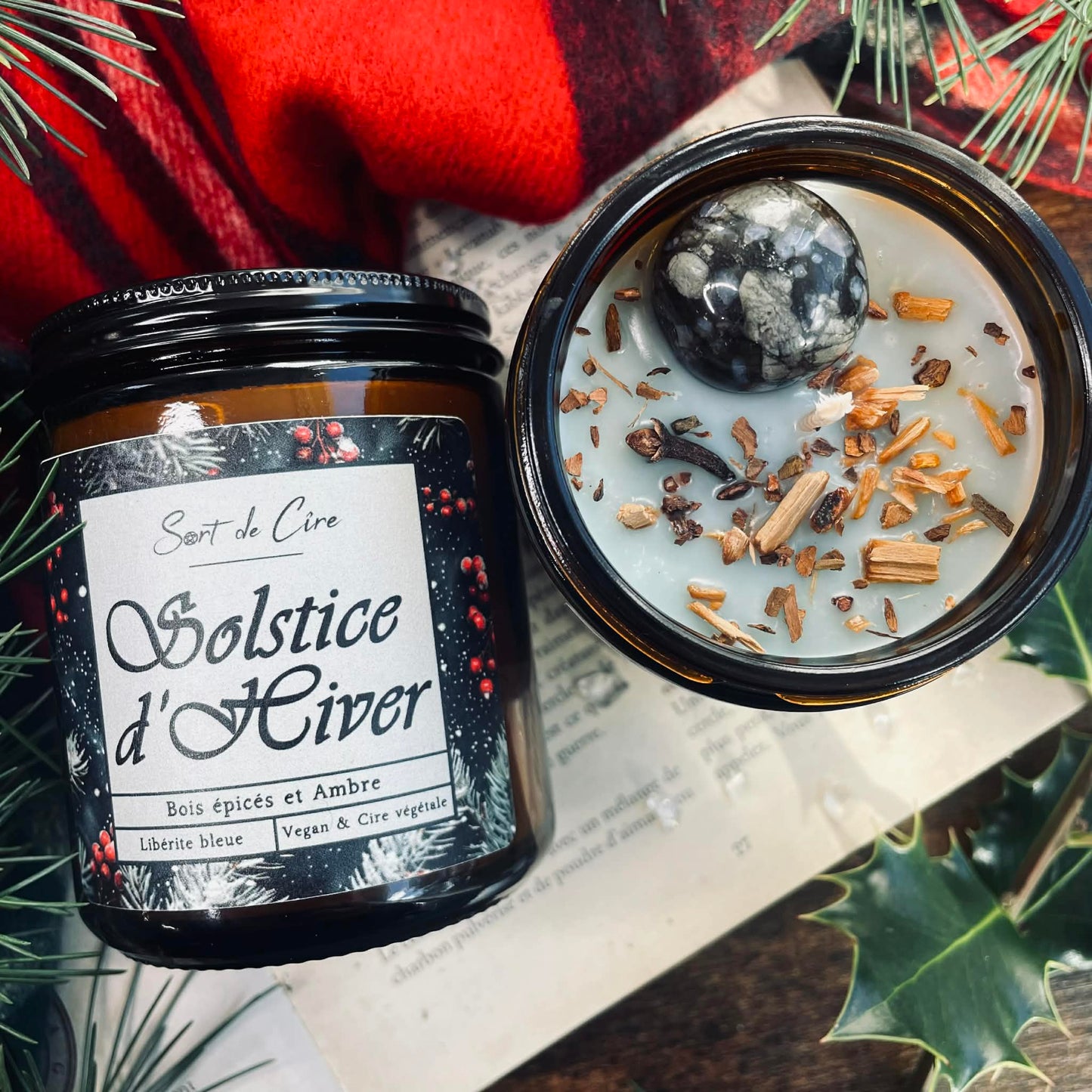 Bougie Solstice d'hiver
