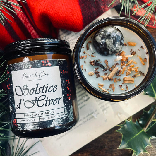 Bougie Solstice d'hiver