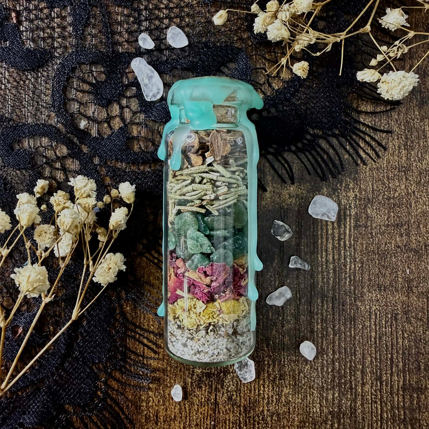 Spell jar Chance : Bonne Fortune et son rituel d'activation