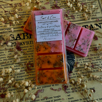 Fondants pafumés Limonade Rose