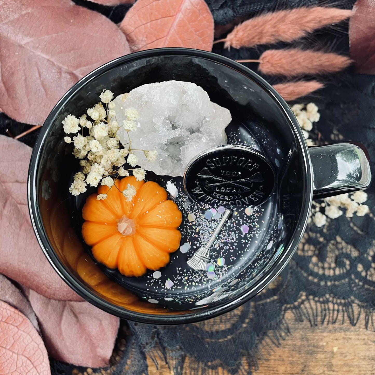 Bougie mug Support your local Coven