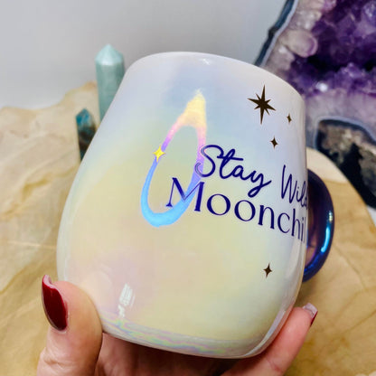 Bougie mug "stay wild moon child"