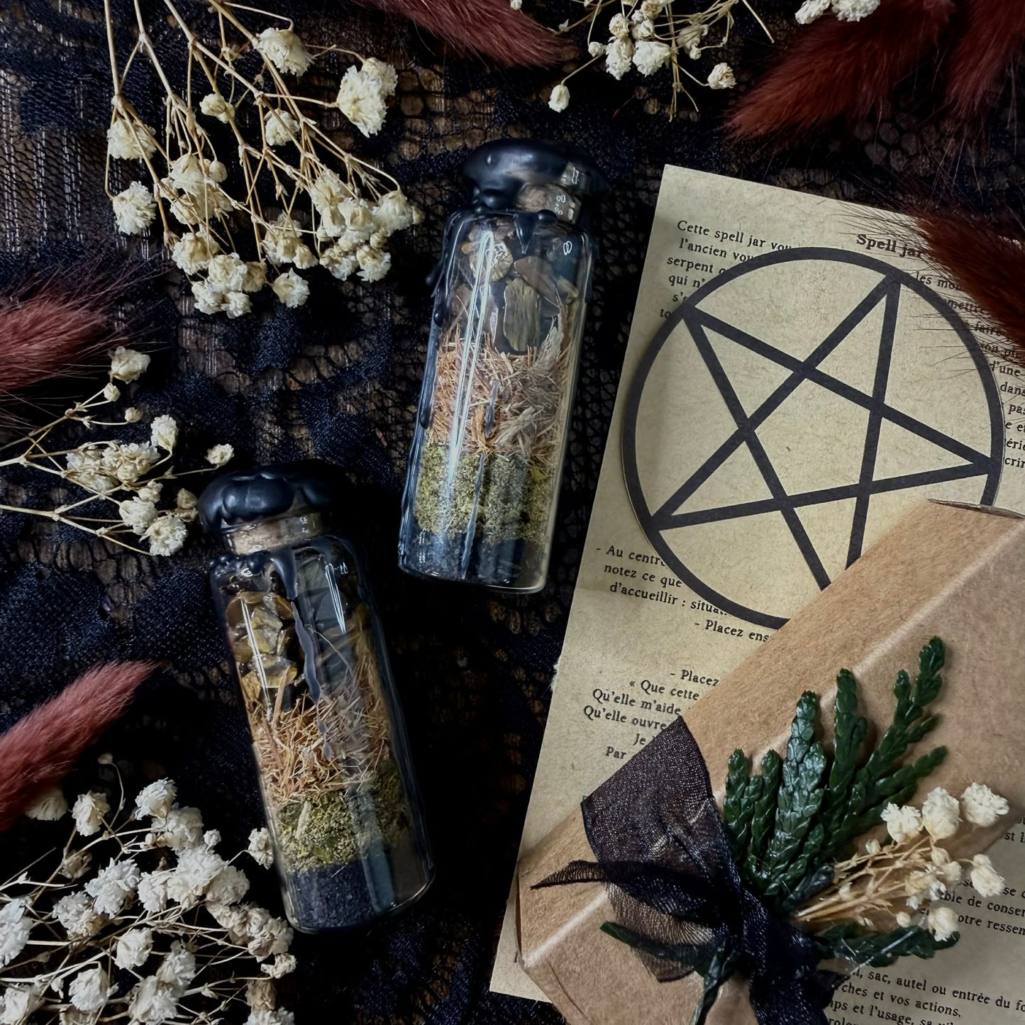 Spell jar Protection : Bouclier d’Invisibilité et son rituel d'activation