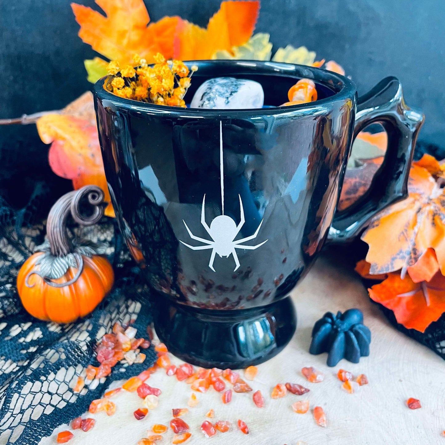 Bougie Tasse Arachno-Goth