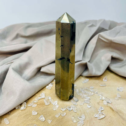 Obélisque pyrite 2