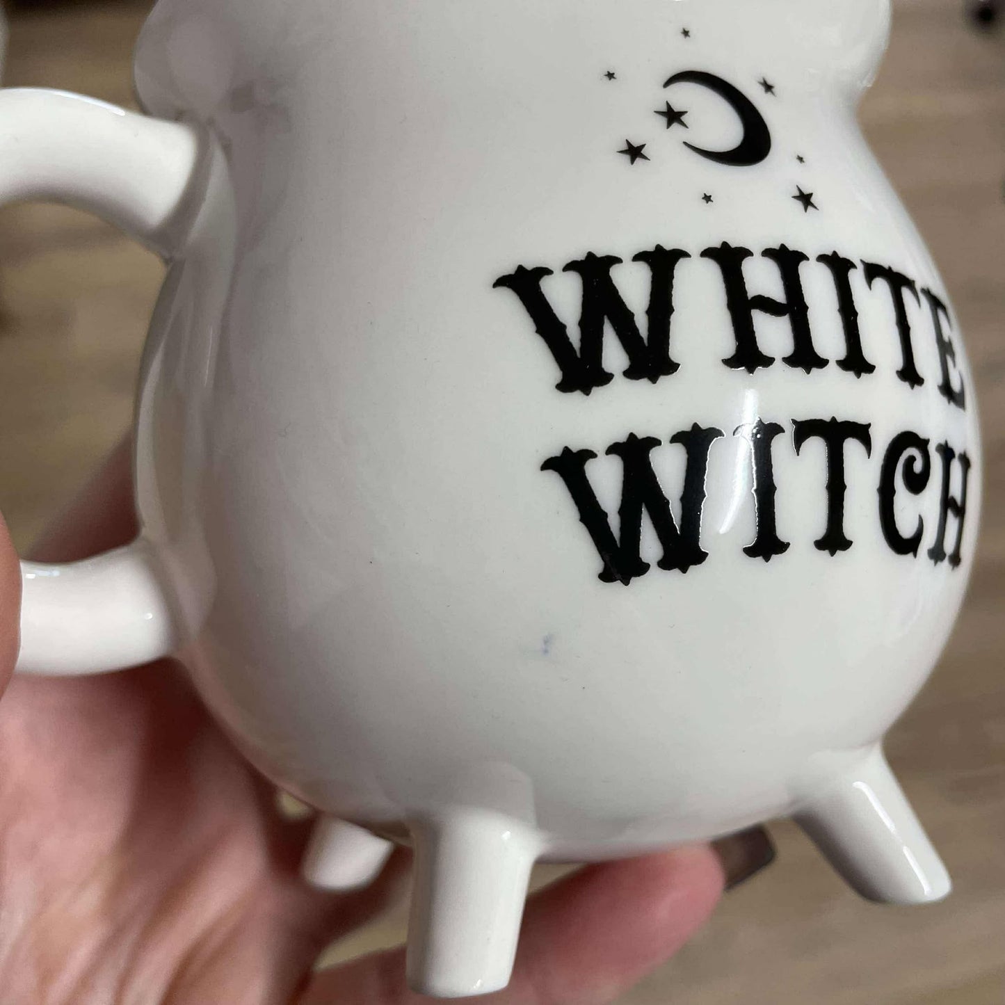 Mug white witch imparfait