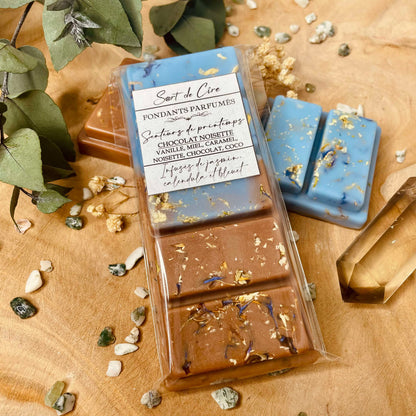 Fondants parfumés chocolat noisette