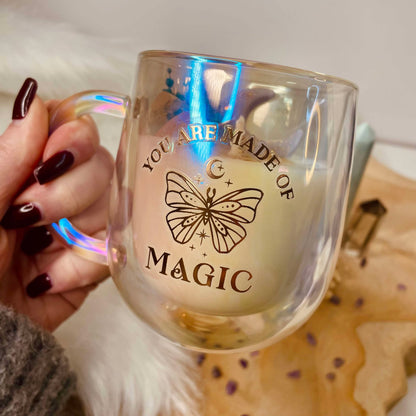 Bougie mug "You are made of magic"