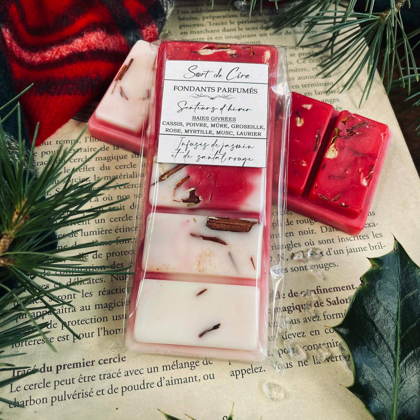 Fondants parfumés baies givrées