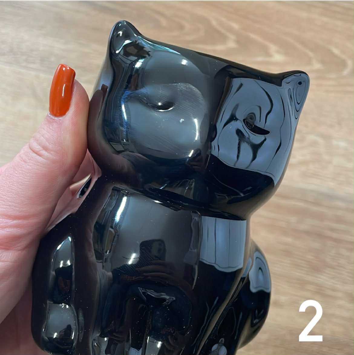 IMAPRFAIT Brûleur à fondants parfumés chat noir