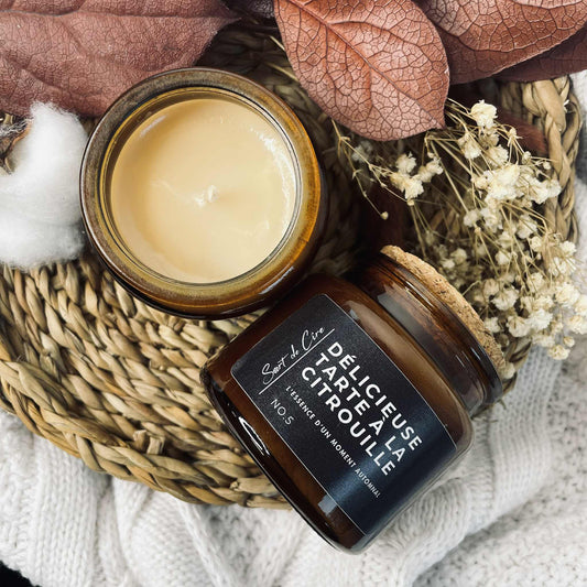 Bougie  Délicieuse tarte à la citrouille N°5