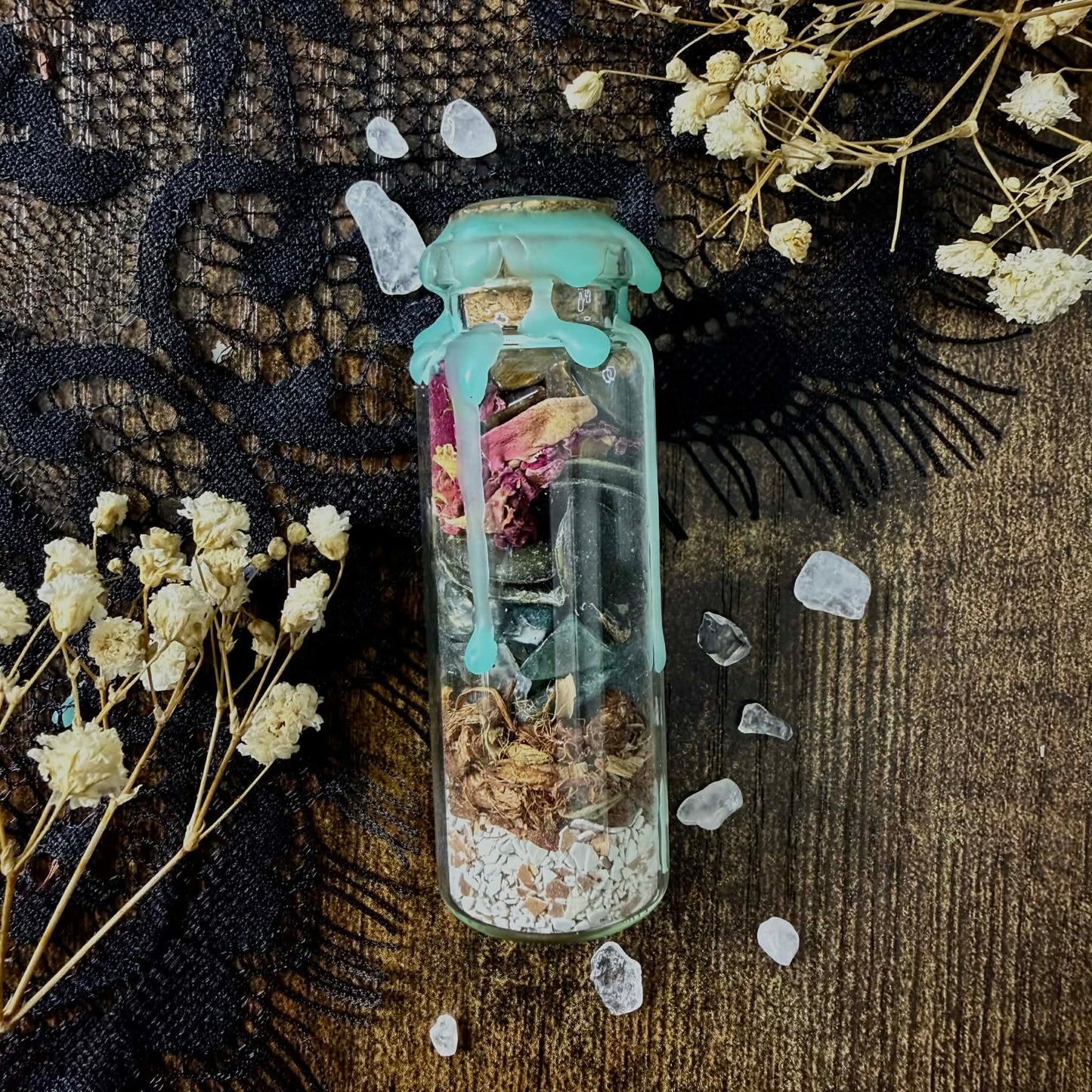Spell jar Fertilité: Projet, Croissance et son rituel d'activation