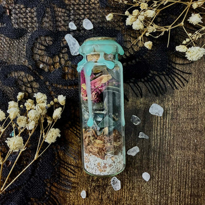 Spell jar Fertilité: Projet, Croissance et son rituel d'activation
