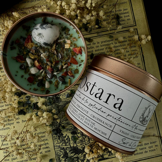 Bougie de sabbat Ostara