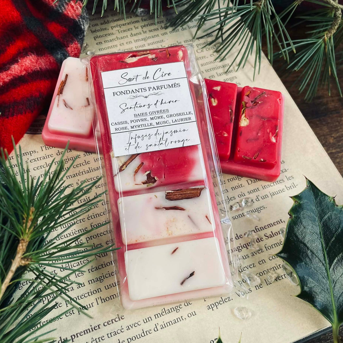 Fondants parfumés baies givrées