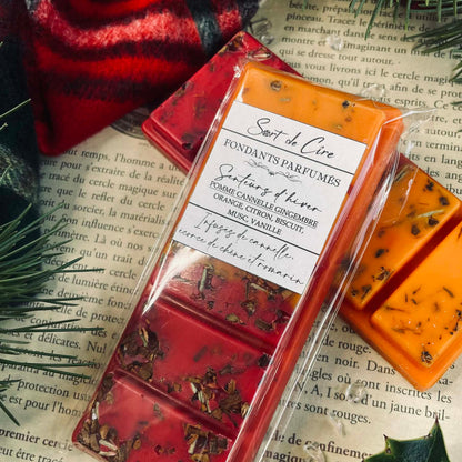 Fondants parfumés Pomme cannelle et gingembre