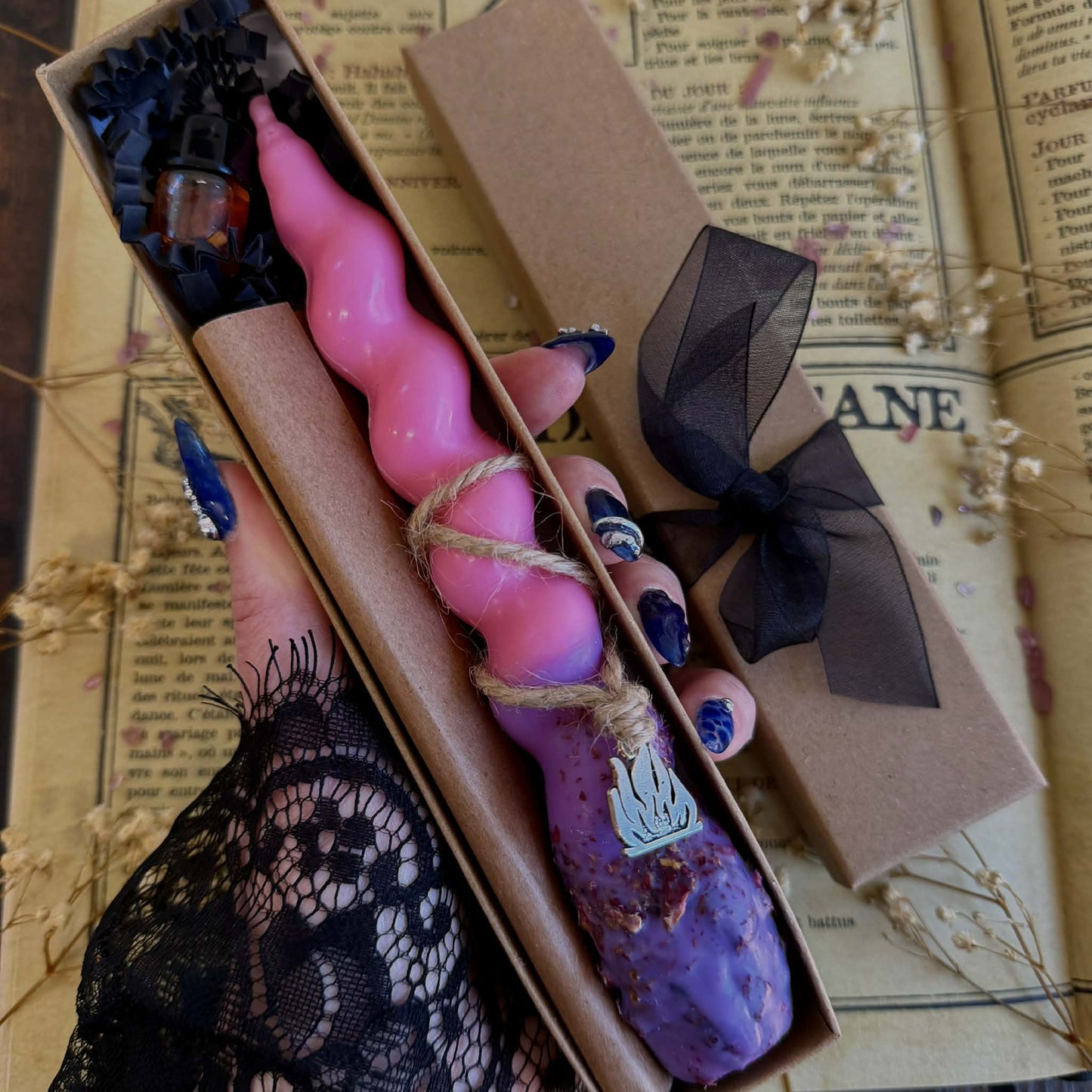 Chandelle sabbat de Beltane et son rituel